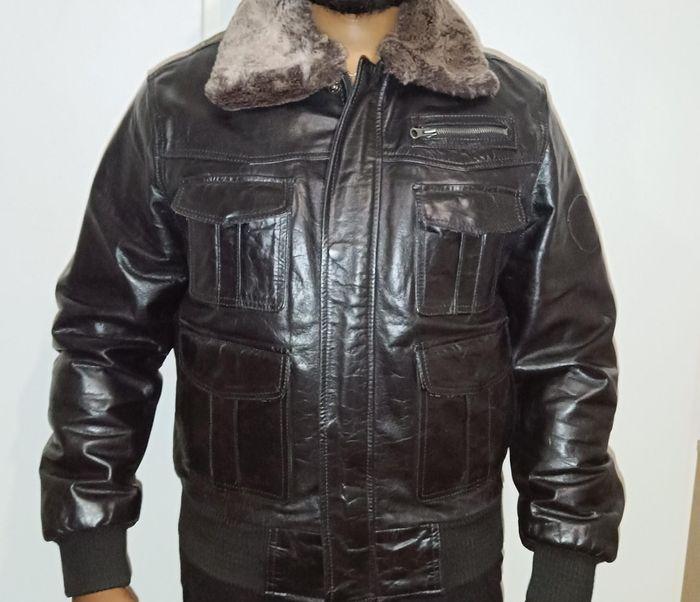 Manteau aviator Cuir - photo numéro 2