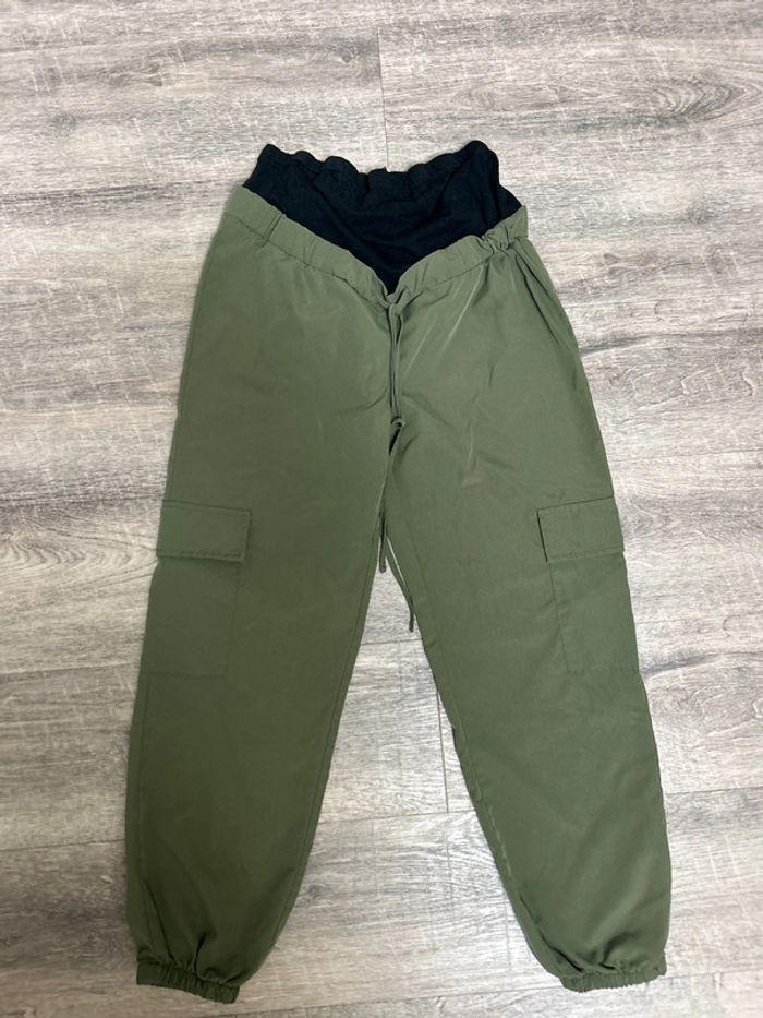 Pantalon baggy cargo grossesse - photo numéro 1