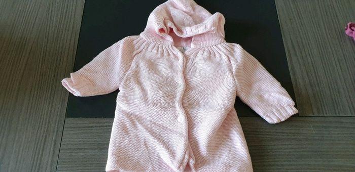 2 Gilets de naissance 0/1mois - photo numéro 2