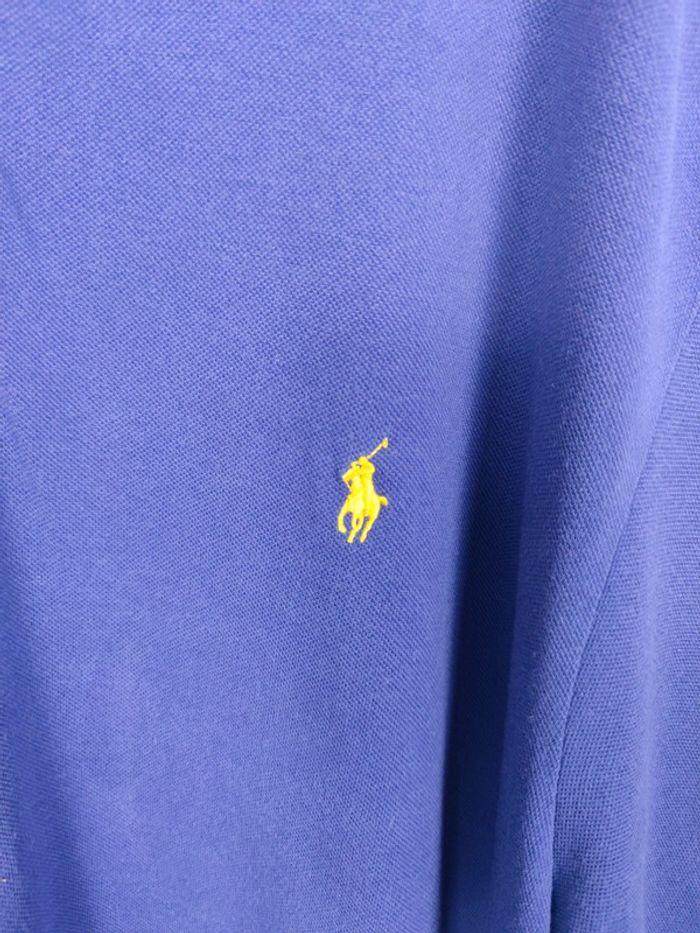 Polo Ralph Lauren Violet Logo Brodé Jaune Taille 3XL Homme - photo numéro 2