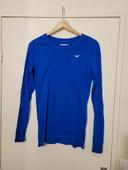 t-shirt Hollister bleu taille M