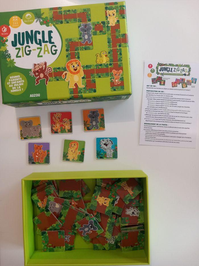 Jungle zig-zag Auzou