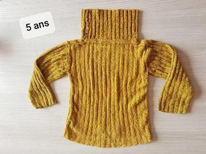 Pull 5 ans fille