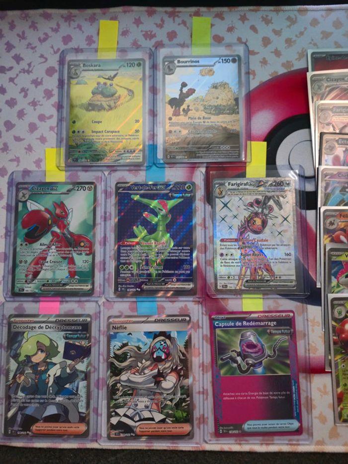 Lot de 16 Cartes Pokémon Ex/Ar/Fa/Ace EV5 Forces Temporelles + 1 Promo offerte - photo numéro 2