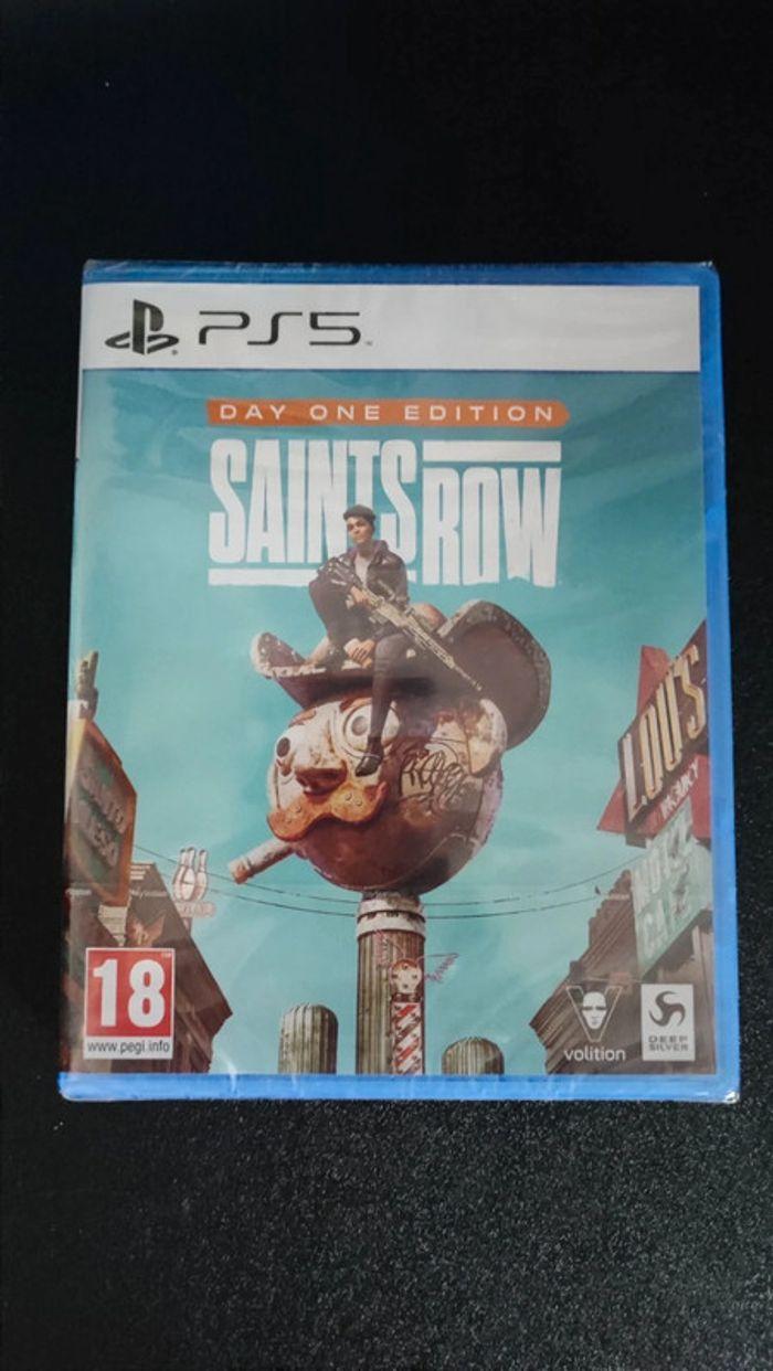 Saints Row Day One Edition PS5 Neuf sous blister - photo numéro 1