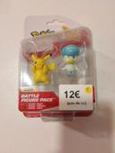 Pokémon - battle figure pack - Pikachu + Coiffeton