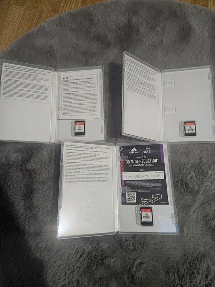 Lot de 3 jeux switch fifa - photo numéro 4