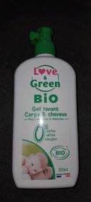 Gel lavant Corp et cheveux Love & Green