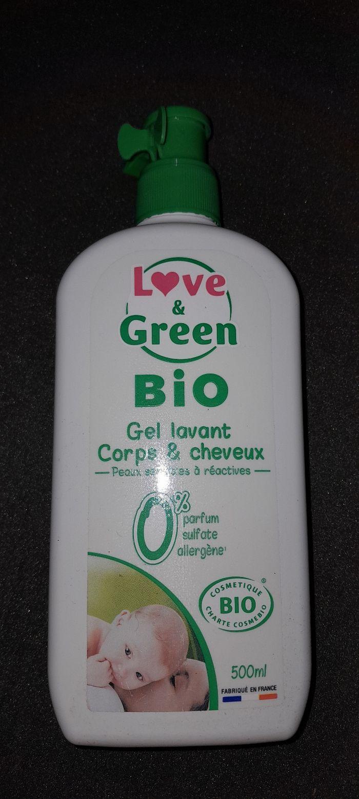 Gel lavant Corp et cheveux Love & Green - photo numéro 1