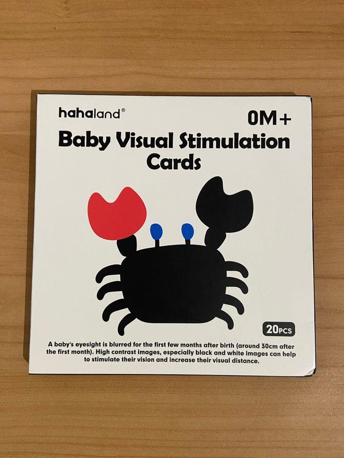 Cartes stimulation vision bébé Hahaland 0-6 mois - photo numéro 1