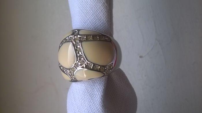 Bague avec strass - taille 52 - photo numéro 1