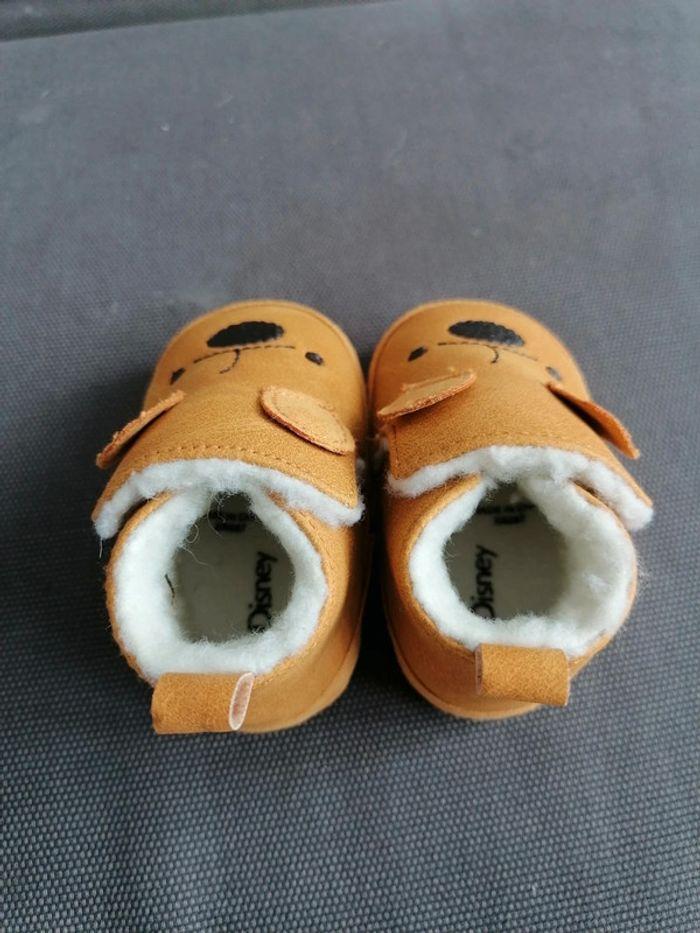 Chaussons fourrés ours Winnie bébé garçon - photo numéro 4