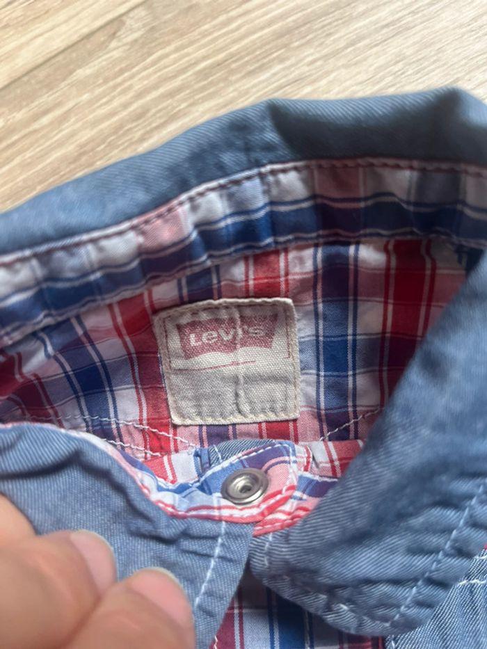 Chemise manches longues Levi’s 6 mois - photo numéro 3