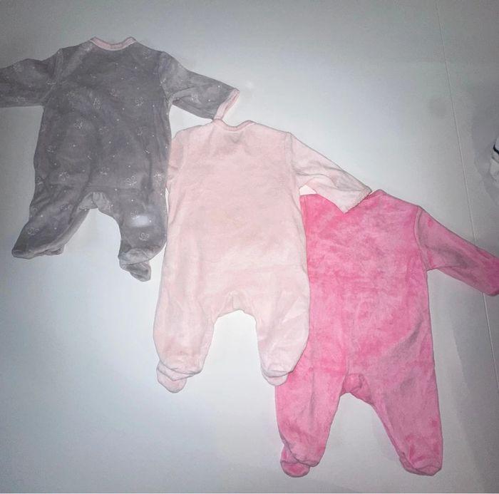 Lot de 3 pyjama bébé fille - photo numéro 2