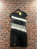 Robe chic Desigual noir et blanc