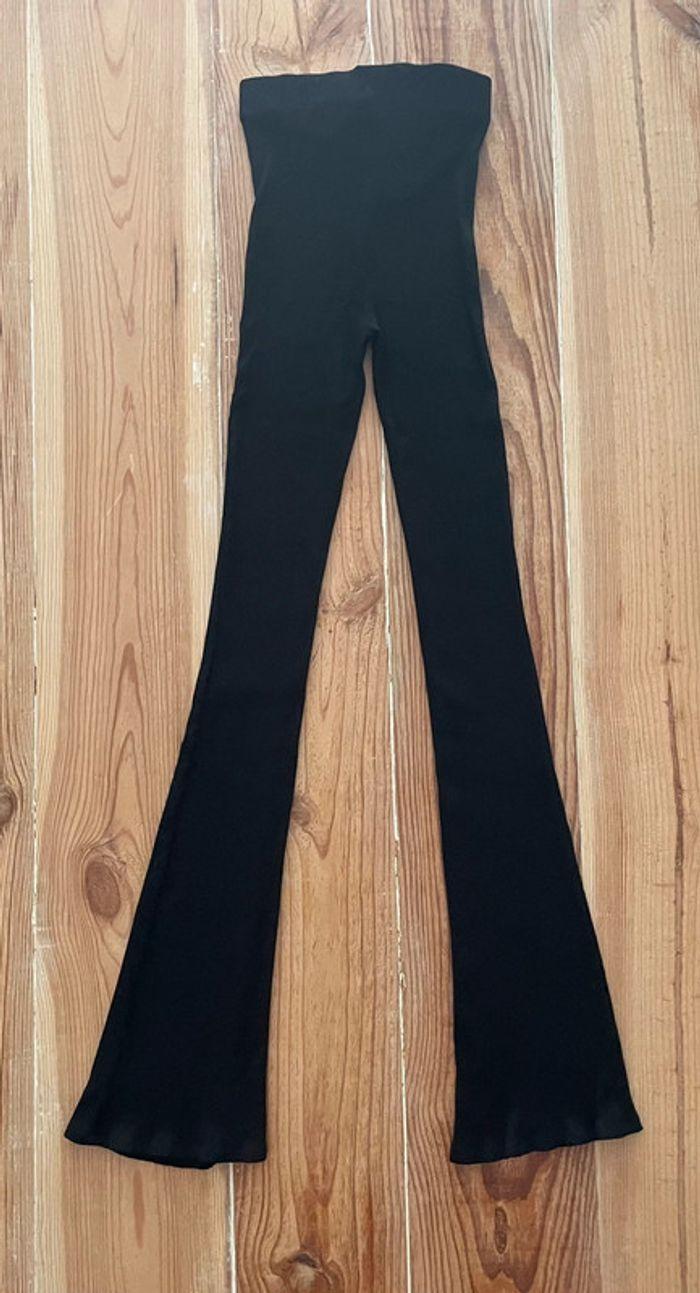 Pantalon noir taille haute H&M taille XS - photo numéro 3