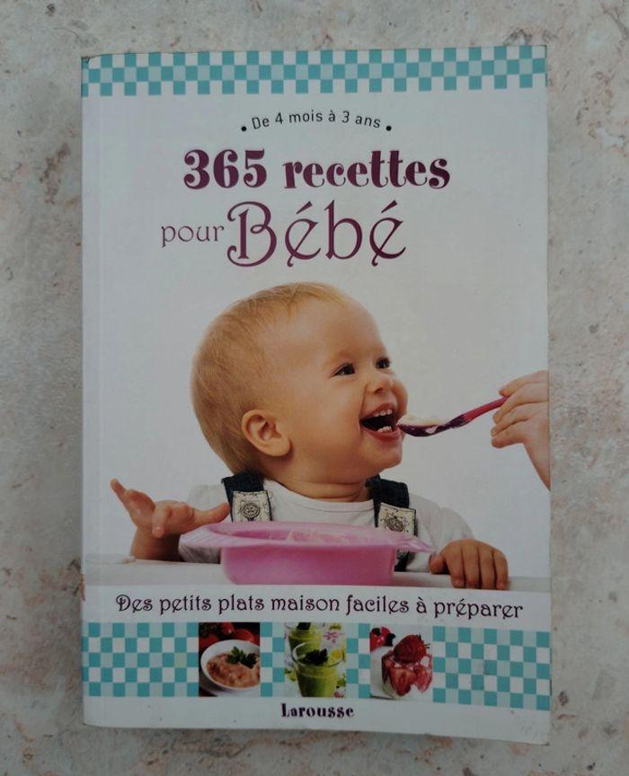 Livre "365 recettes pour bébé" - photo numéro 1