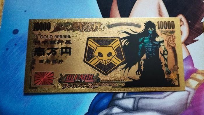 Billet Bleach Ichigo Hollow Final Getsuga Tensho card Collector Idée cadeau Gift