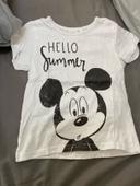 T-shirt manches courtes Disney baby