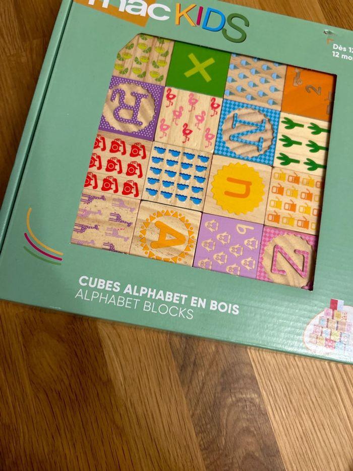 Fnac Kids - Cubes en bois alphabet - photo numéro 2