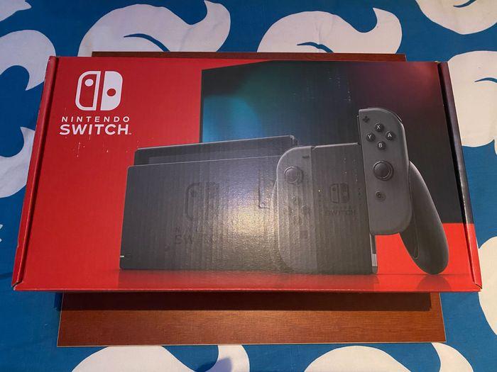 Nintendo switch v1 grise - photo numéro 1