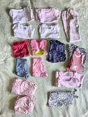 Lot vêtements été fille 6mois - 15 articles