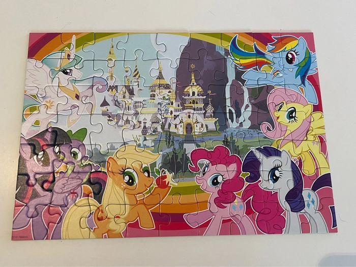 Puzzle my Little pony 63 pièces en parfait état et complet 5 ans et + - photo numéro 4