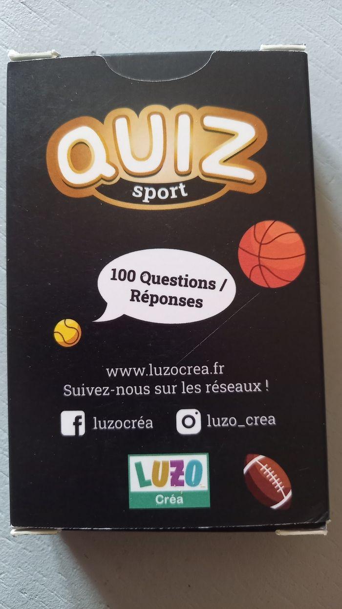 Quiz sport ,jeu de cartes - photo numéro 2