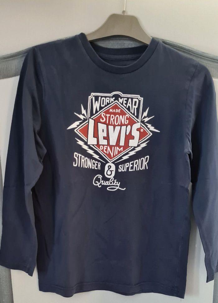 T shirt manches longues Levi's 12 ans - photo numéro 1