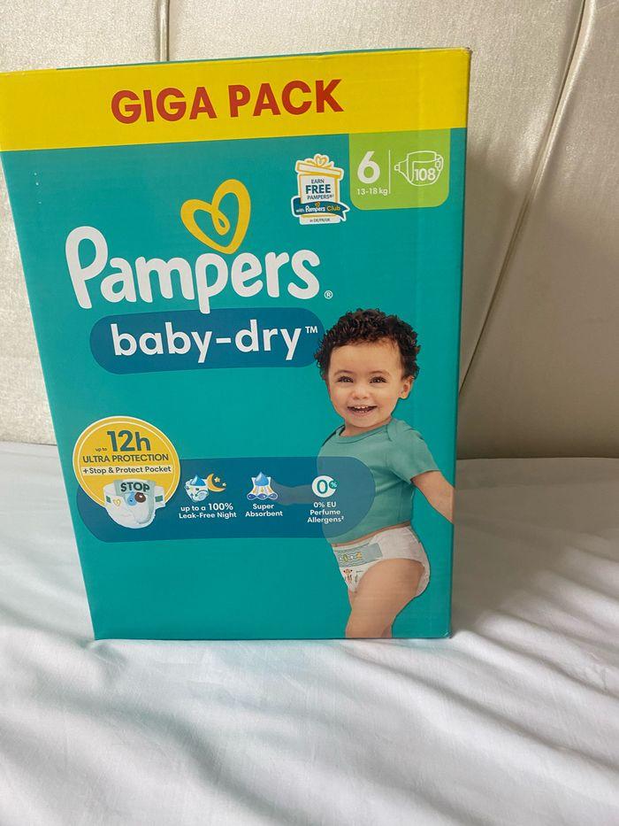 Un giga pack couche Pampers taille 6 - photo numéro 1