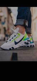 Baskette mixte nike react