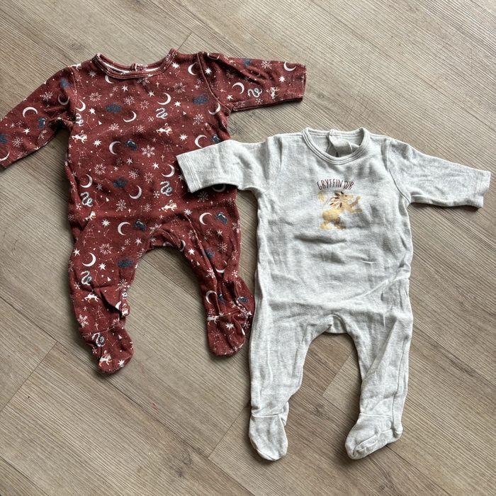 Lot pyjama grenouillère Harry Potter 3 mois - photo numéro 1