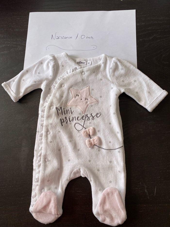 Lot de 6 pyjamas taille naissance - photo numéro 3