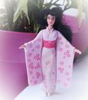 Barbie mini poupée doll mattel Japon japonaise chine chinoise rose pink vintage japanese happy McDo