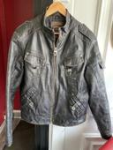 Blouson cuir homme