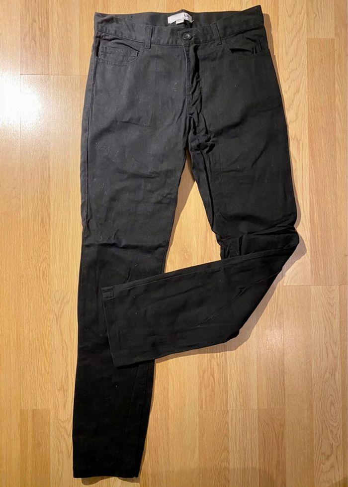 Pantalon droit noir - photo numéro 1