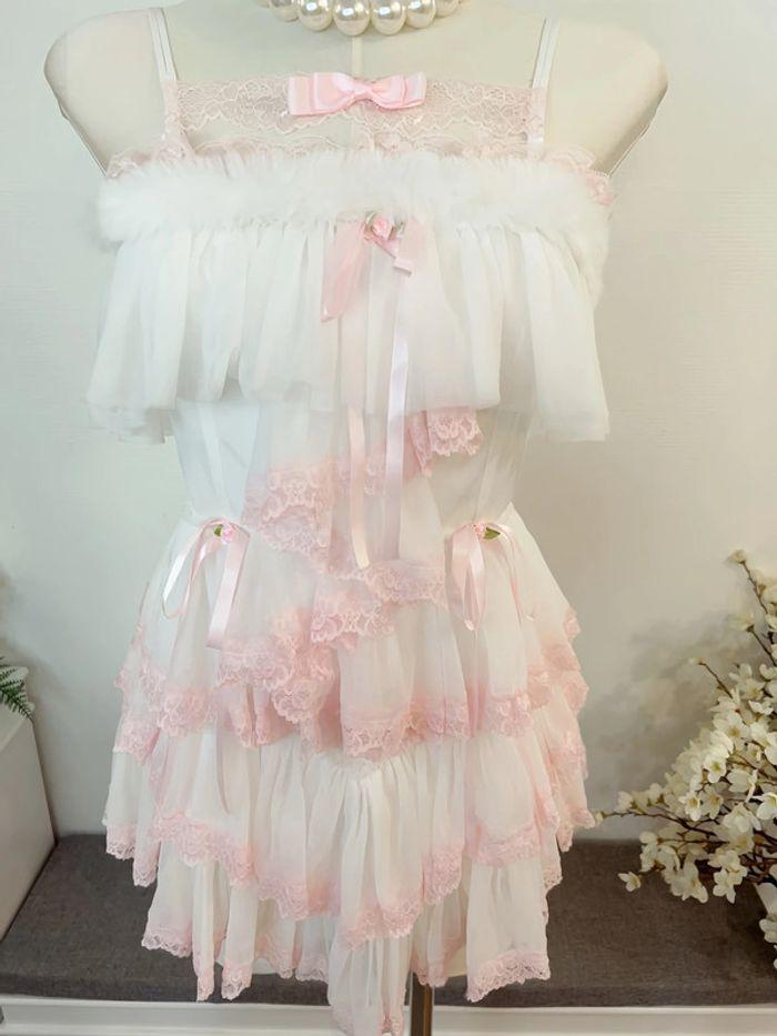 Dress Robe Cute Kawaii Lolita Princess Barbie Summer - photo numéro 5