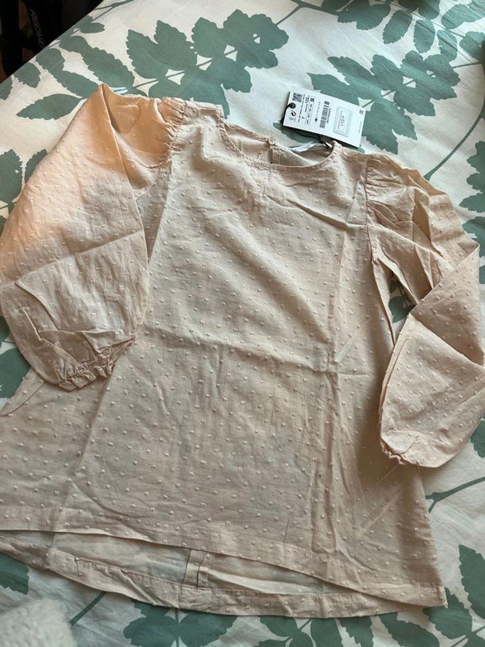 Blouse fille 7 ans Zara neuve - photo numéro 1