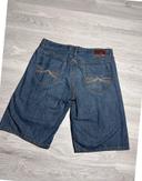 🩳 Short vintage brodé hip hop Ecko UNLTD en jean Bleu Taille 40 XL 🩳