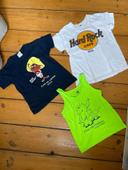 Lot tee shirts enfant