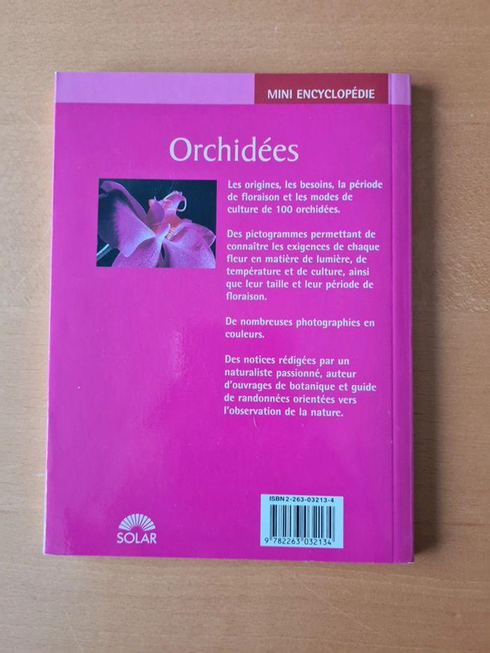 Livre Orchidées - mini encyclopédie en TBE 
Éditions Solar - photo numéro 2