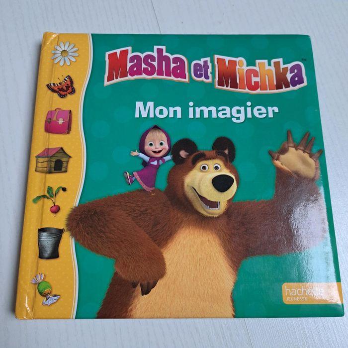 Mon imagier masha et michka - photo numéro 1