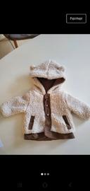 Manteau bébé a capuche  Creeks