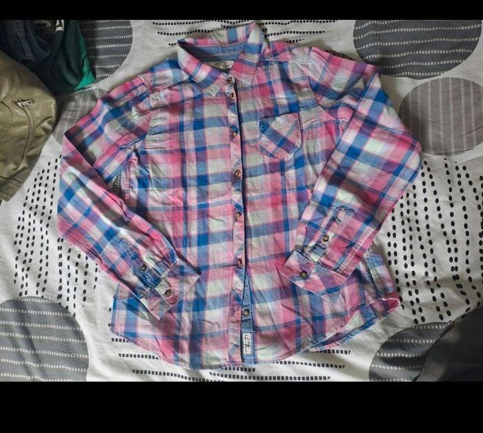 Chemise fille h&m 12/13 ans - photo numéro 1