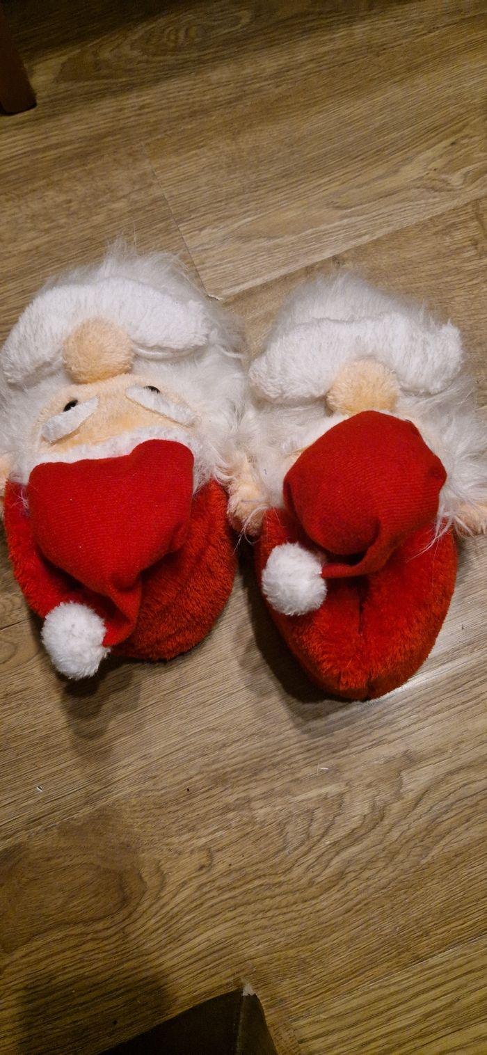 Chaussons père noel - photo numéro 4