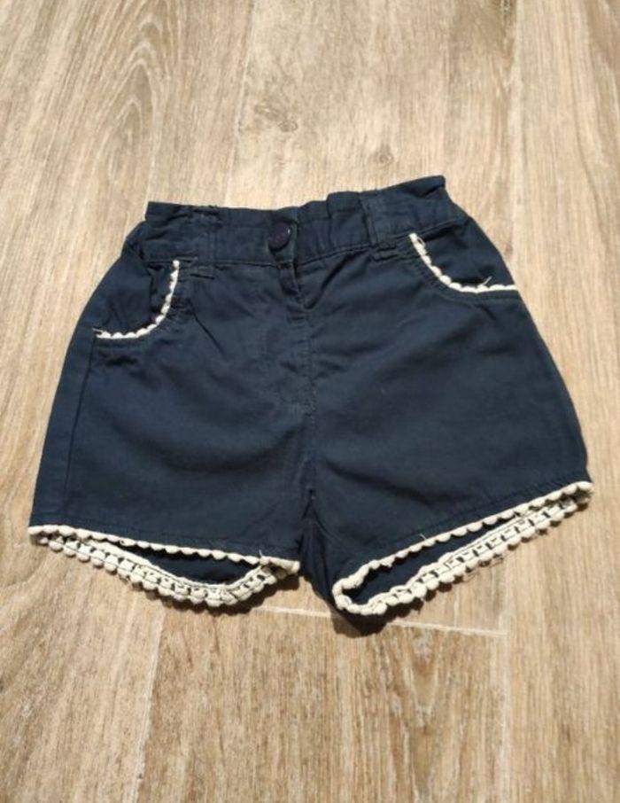 Short bleu marine - photo numéro 1