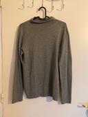 pull col montant gris