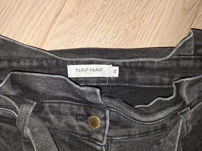 Jeans gris Naf Naf taille 38 - photo numéro 2