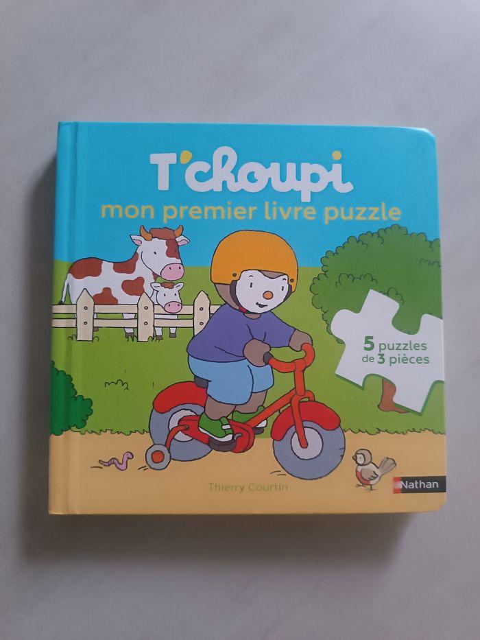 T'choupi " mon premier livre puzzle" - photo numéro 1