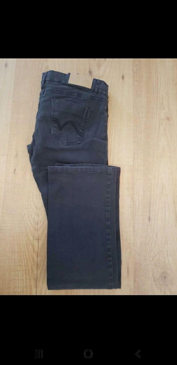 Pantalon de grossesse  noir La Halle t.38 - photo numéro 2